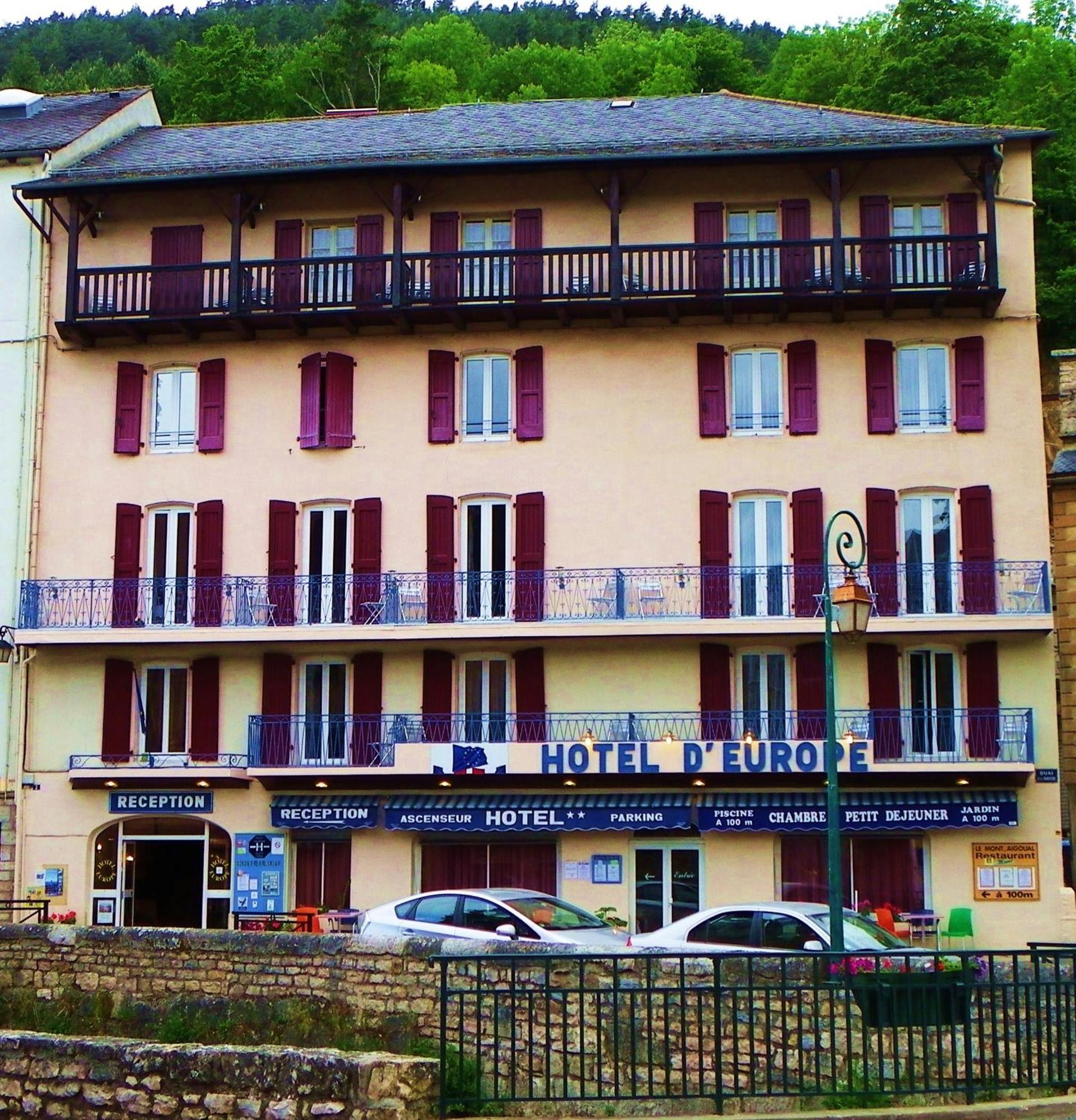 Hotel De l'Europe Meyrueis Buitenkant foto